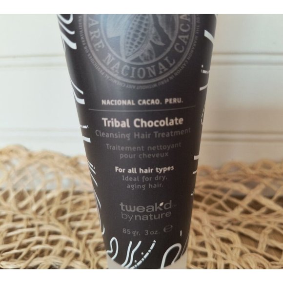 Tweak'd by Nature Tribal Chocolate Cleansing Hair Treatment, 3oz., NEW - Picture 2 of 5